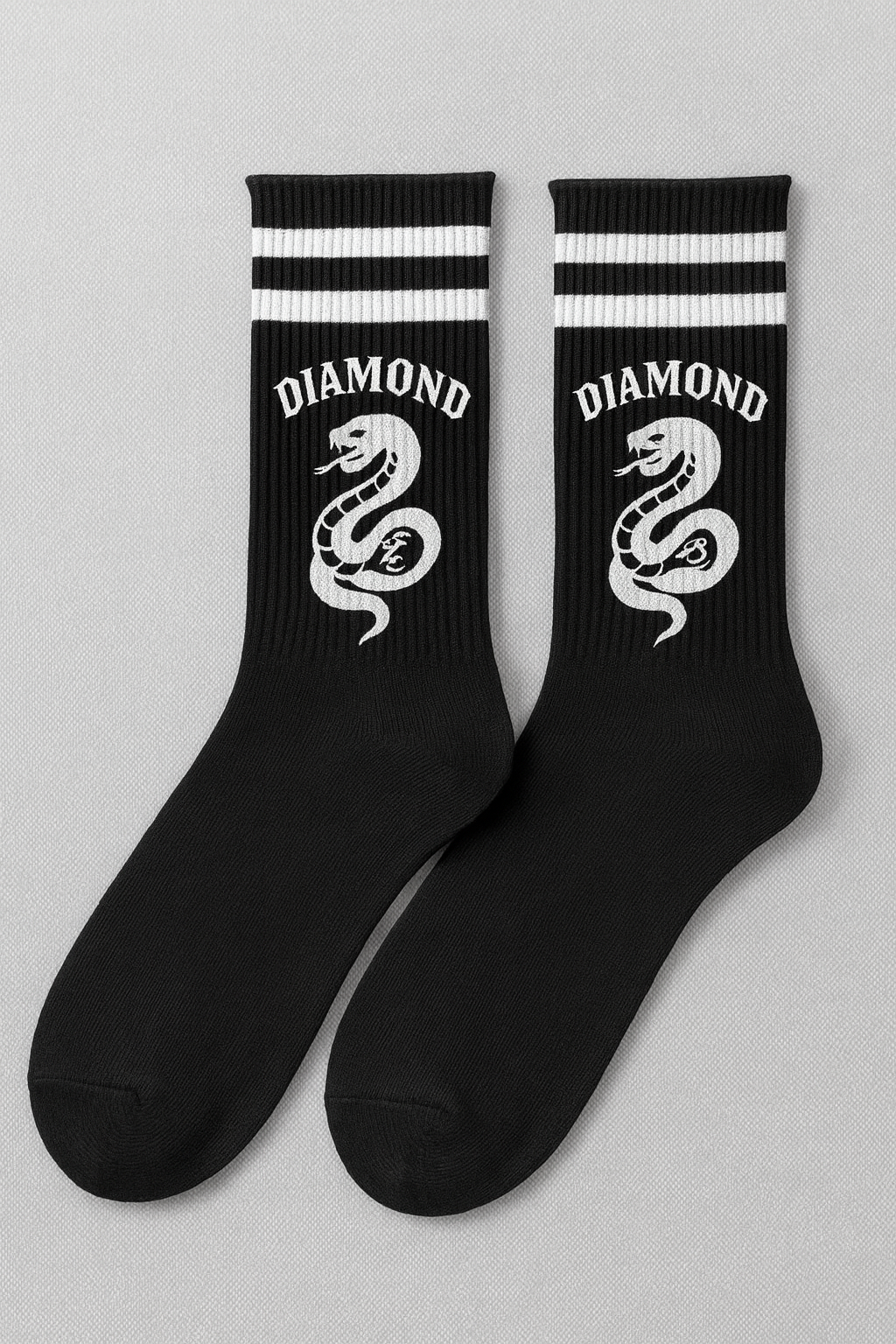Chaussettes Snake Noirs