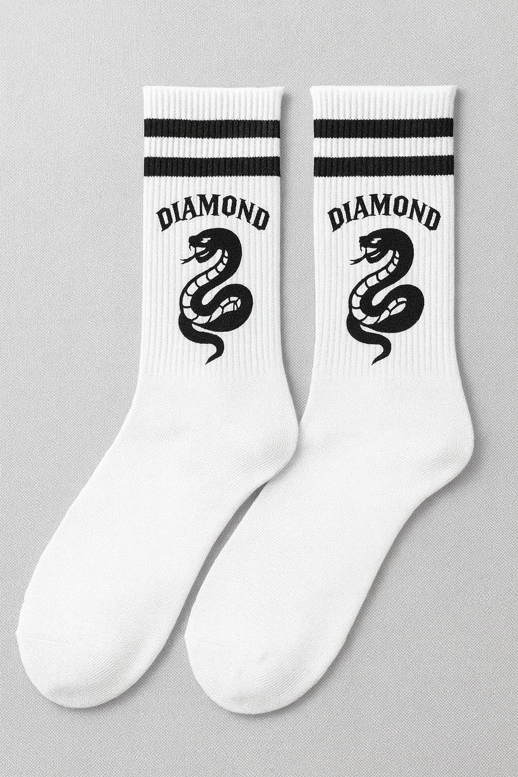 Chaussettes Snake Blanches