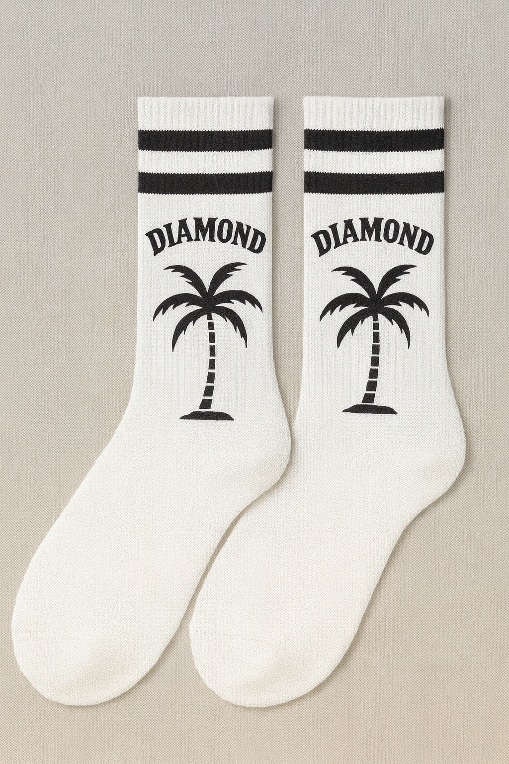 Chaussettes Palm Blanches