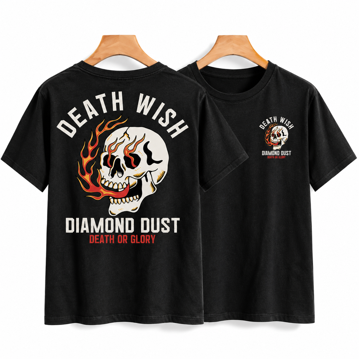 T-Shirt Homme Death Wish Noir