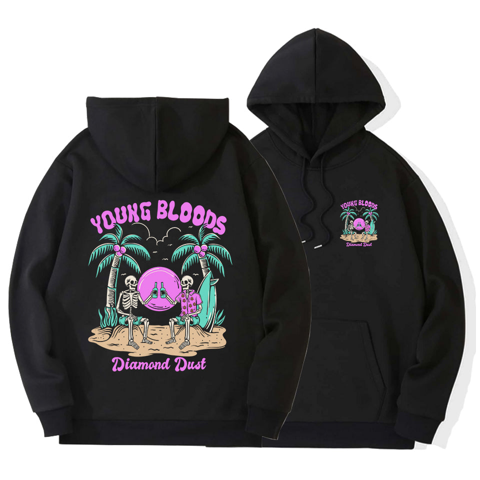 Sweat Shirt Hoodie Young Blood