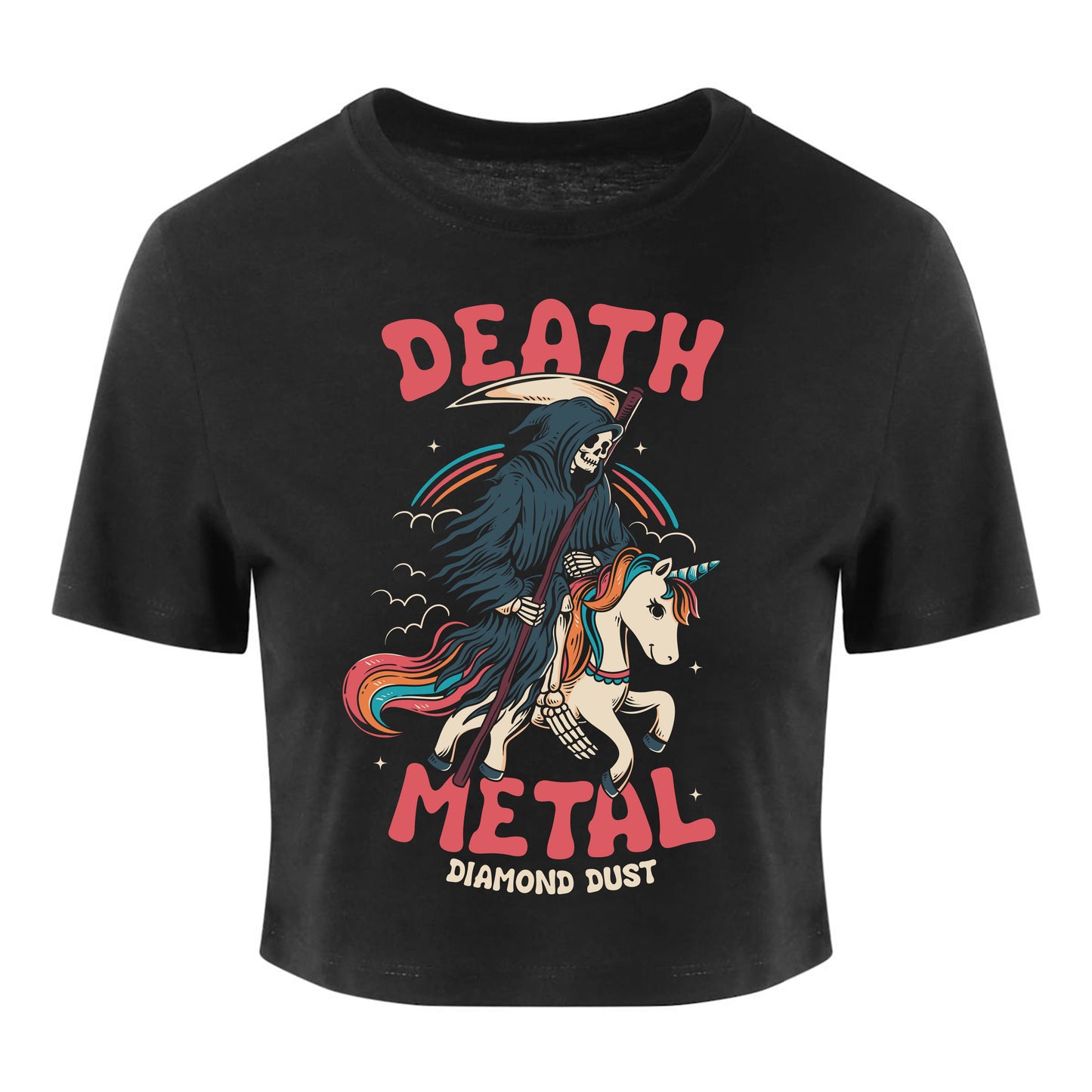 Crop Top Femme Death Metal