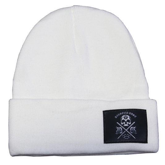 Bonnet Blanc Cross Skull