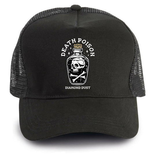 Casquette Vintage Poison Noir