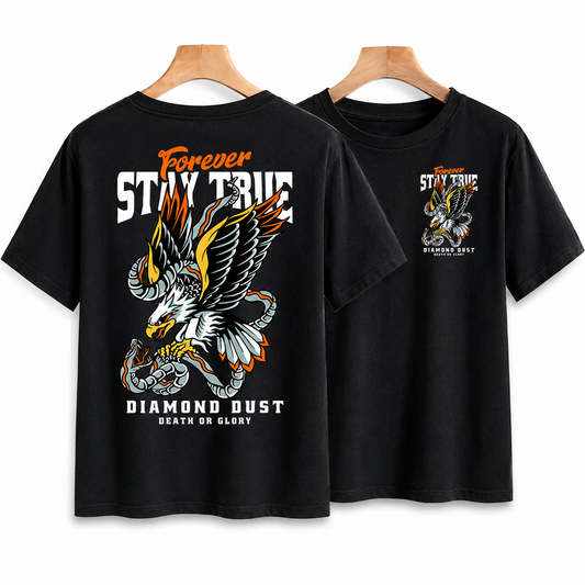 T-Shirt Homme Eagle Stay  True
