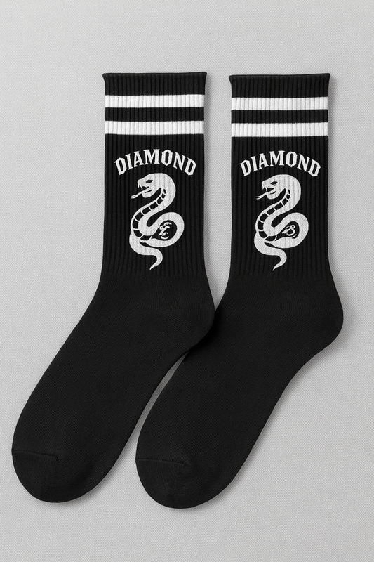 Chaussettes Snake Noirs