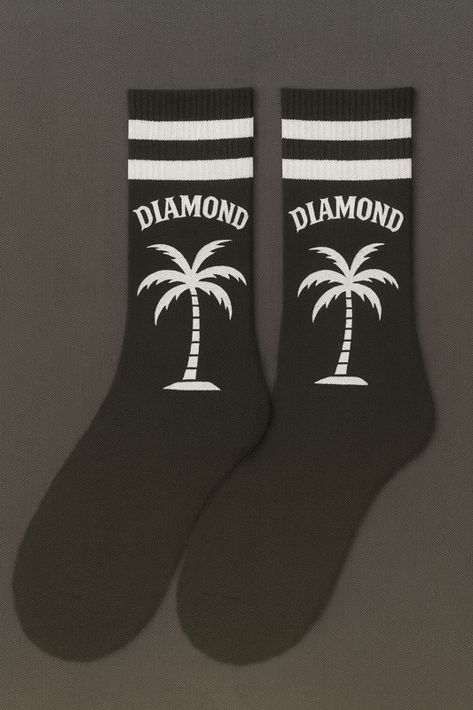 Chaussettes Palm Noirs