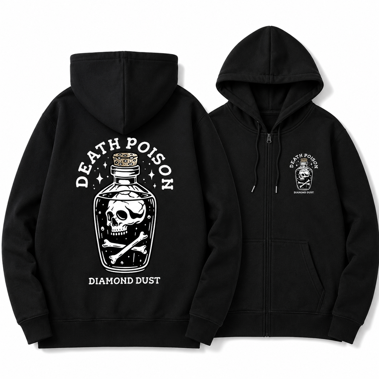 Sweat Shirt Zip Poison