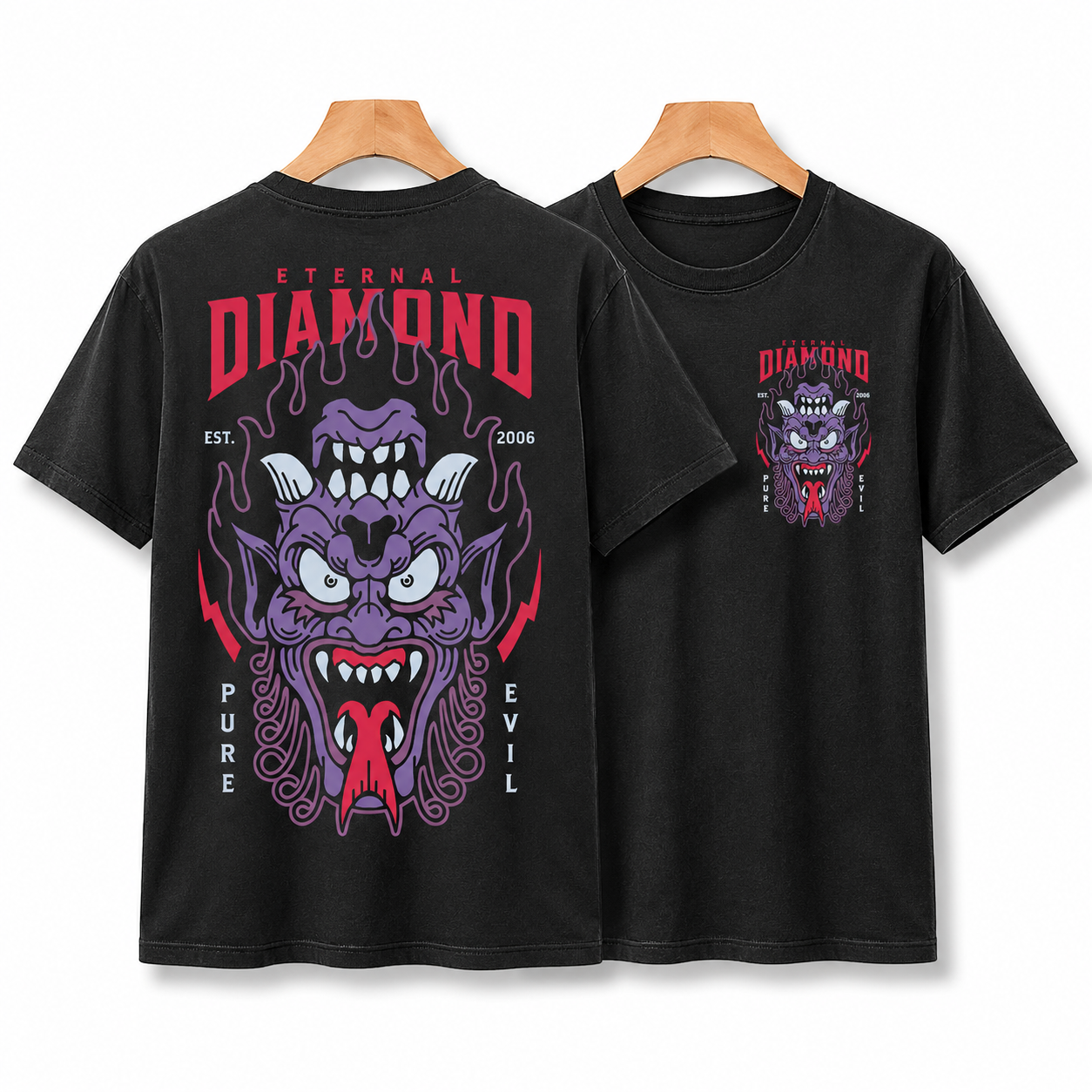 T-Shirt Homme Eternal Noir