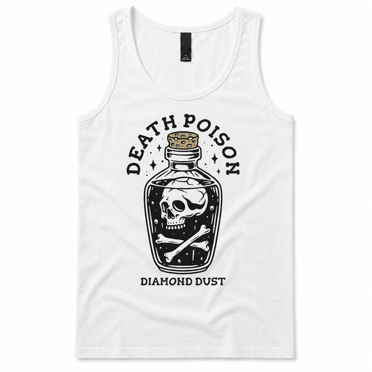 Débardeur Femme Death Poison Blanc