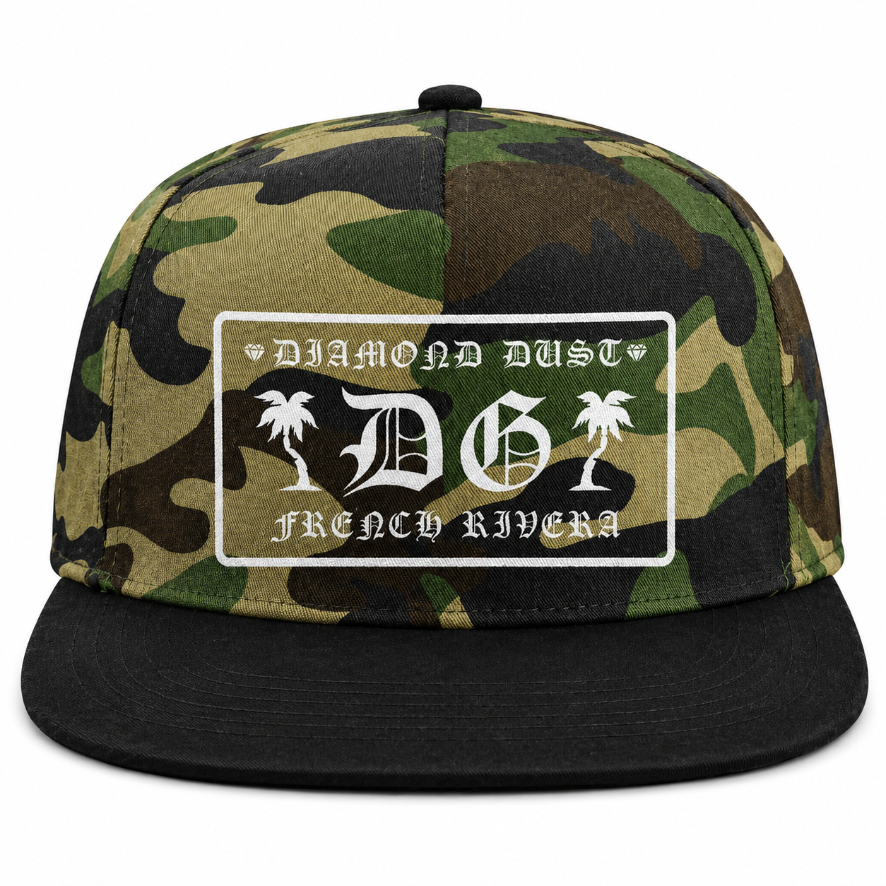 Casquette SnapBack Mercury Camo / Noir