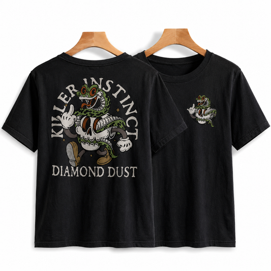 T-Shirt Homme Instinct Noir