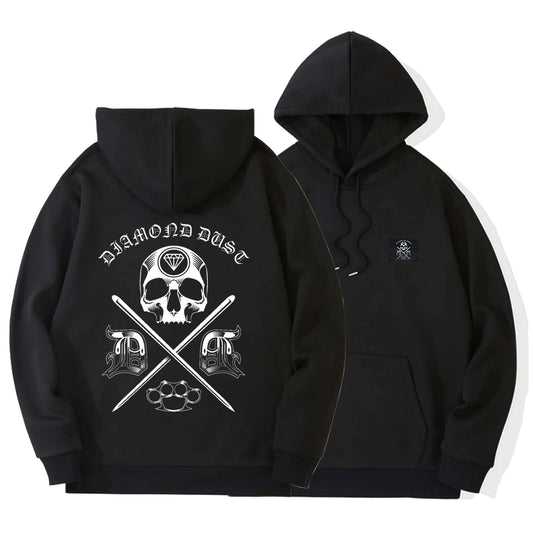 Sweat Shirt Hoodie Cross Skull