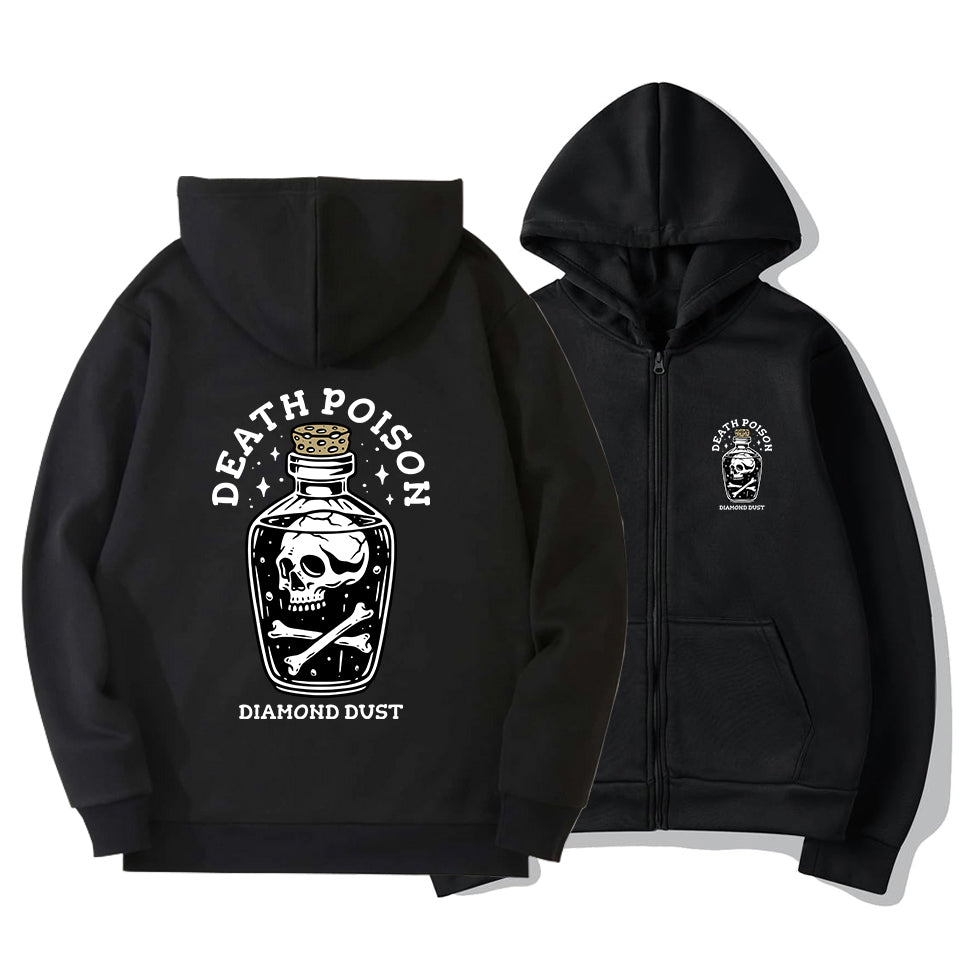 Sweat Shirt Zip Poison