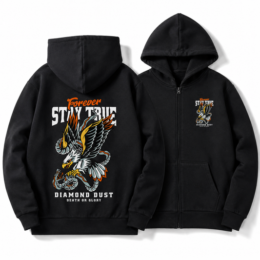 Sweat Shirt Eagle Stay True