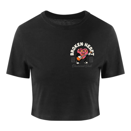 Crop Top Femme Broken Heart