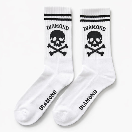 Chaussettes Skull Blanches