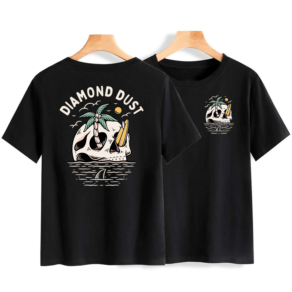 T-Shirt Homme Surf Skull