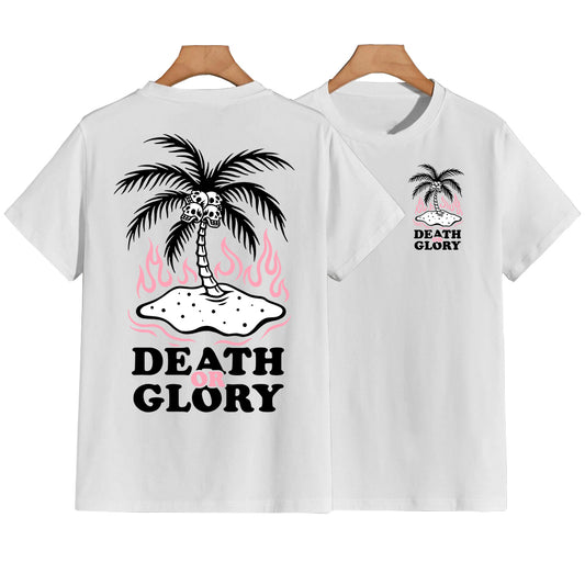 T-Shirt Homme Palm Blanc