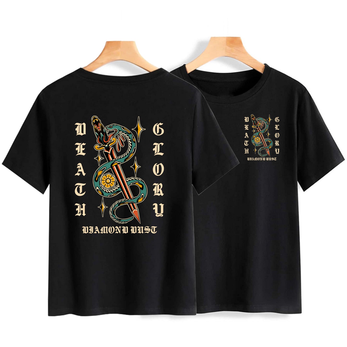 T-Shirt Homme Snake Dagger