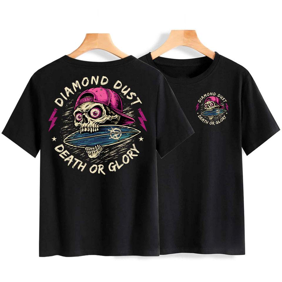 T-Shirt Homme Surf Forever Noir