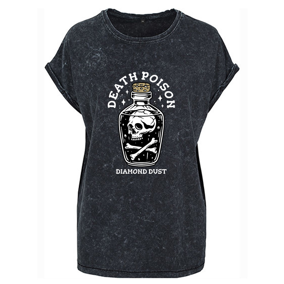 T-Shirt Femme Death Poison Black